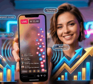 widzowie live Instagram